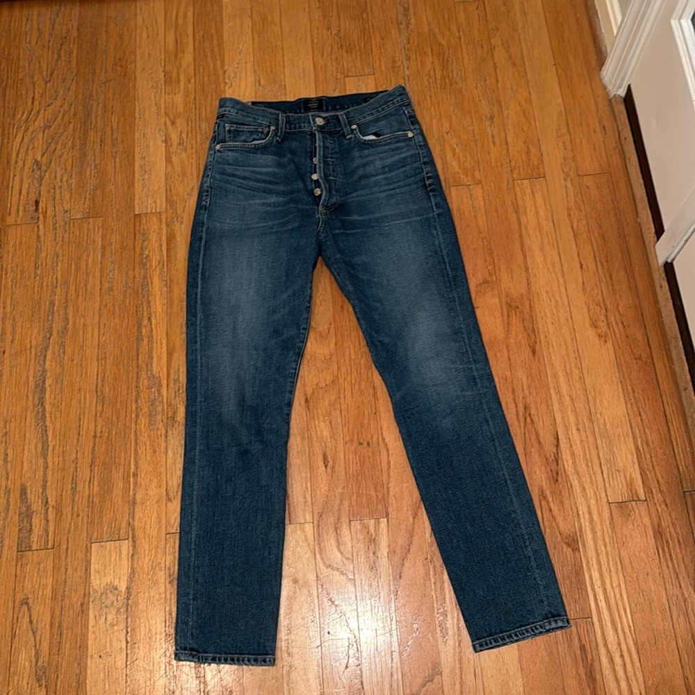 Citizens of Humanity Olivia High-Rise Slim Ankle Jeans - Size 27